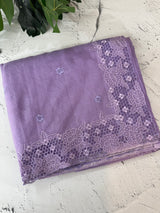 Soft Silky kota saree with cutwork borders  MSH132 (2) Lavender