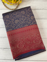 Brocade semi silk saree MS67443