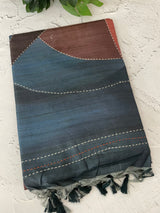 Semi soft silk saree with Kanta work MSK654