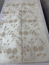 Kota saree with tissue applique work - MSH227
