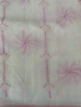 Soft Netkota saree with cross stitch embroidery MSH210
