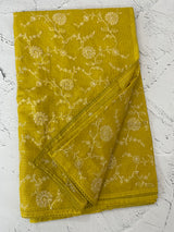 Silky kota embroidery saree  MS14856