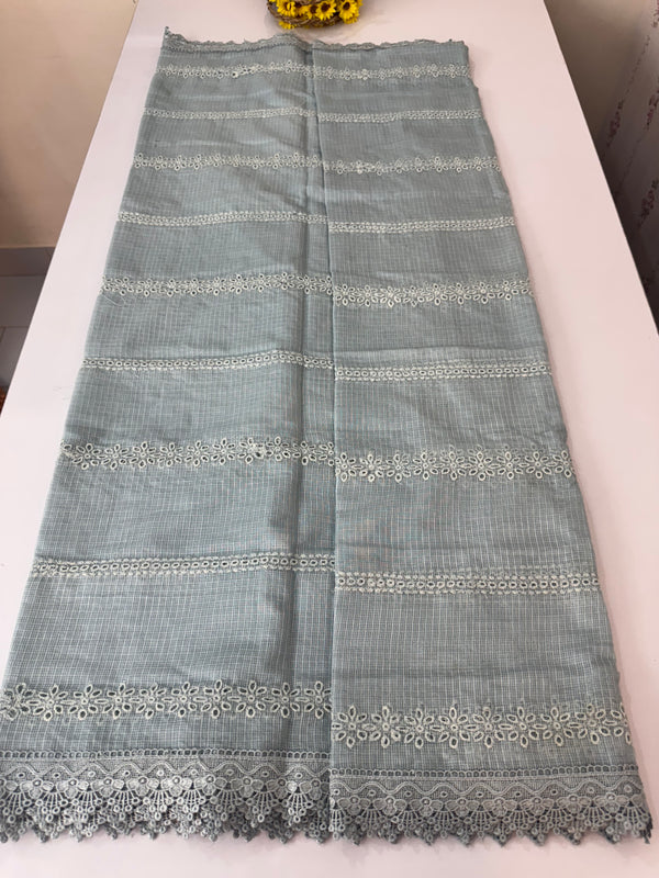 NetKota Hakoba saree with lace border MS6713