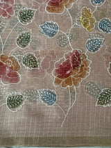 Tissue silk saree MS8190- PeachPink