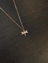 Elara 92.5 RoseGold Necklace EL266