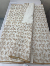 Kota cotton embriodery saree MS1490