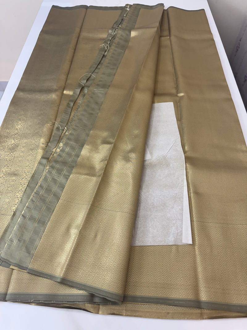 Pastel brocade semi silk sarees MS67443