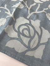 Blended Tussar silk saree with applique work- MSH200