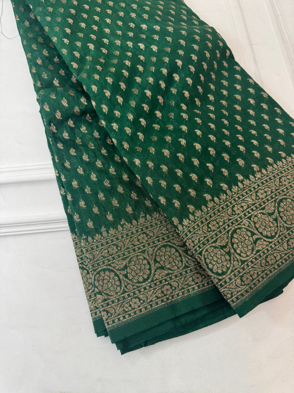Banarasi viscose Georgette saree MKGS612