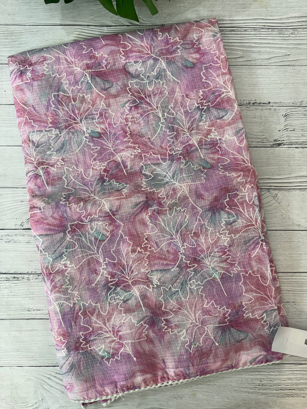 Soft kota checks saree with embroidery SVPSSR