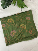 Vichithra soft silk saree with embroidery MSV675