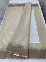 Semi Organza saree with embroidery borders - MSH296