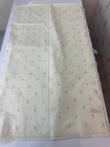 Mul chanderi saree with embriodery MSH114 - Pastel Lavender flowers