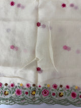 Unstitched Phulkari Silky Kota Set - MUS106