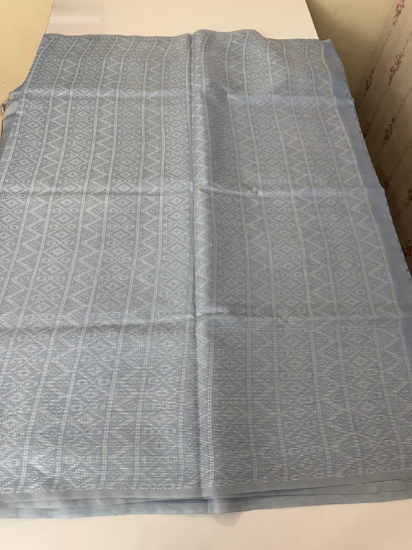 Bhagalpuri Semi tussar saree MS871 - PowderBlue