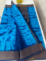 Tie & Dye Jute silk sarees  MJL987