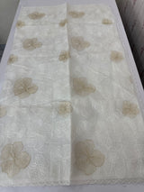 Viscose organza saree with thread work - MSH925