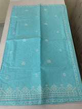Cotton embriodery saree with blouse - MSH5566