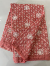 Soft kota checks saree with embroidery SVTS25