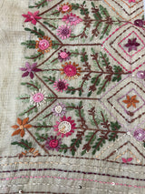 Handworked Blended tussar silk saree MS90543 (17)