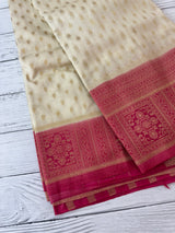 Semi banarasi Georgette saree - MSB8976