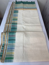 Rainbow semi Linen Saree MLS615- 14