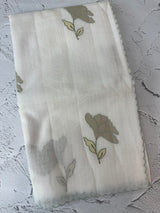 Kota silk cotton saree with applique work MS81789