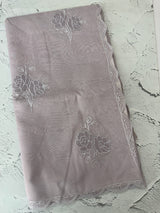 Kota Moonga checks Applique work saree  MSH278 DustyLavender