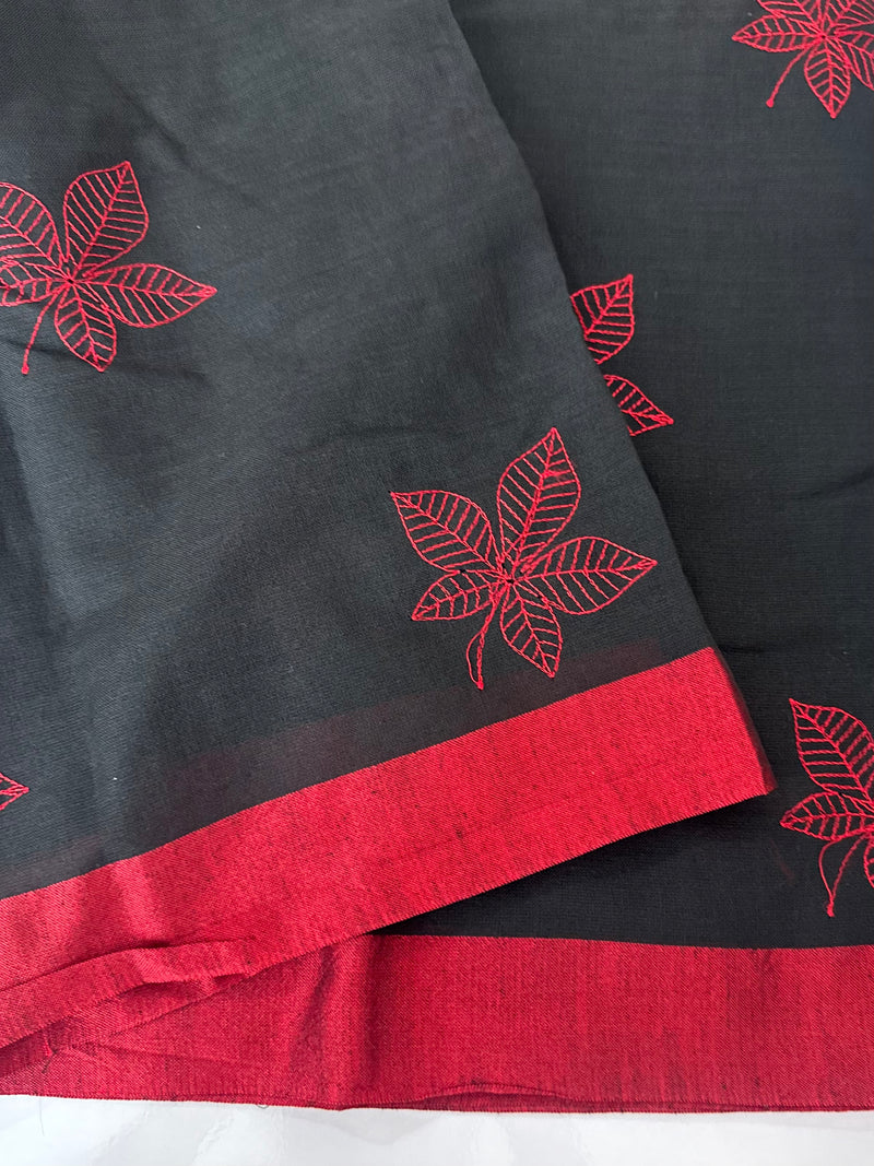 Semi Linen Saree MLS987