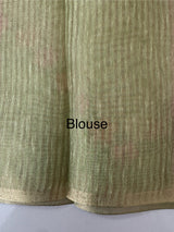 Soft Jute tissue saree with embroidery MJT671