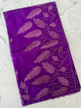 Semi Organza saree with thread work - MSH7654