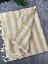 Borderless Kerala mul cotton saree