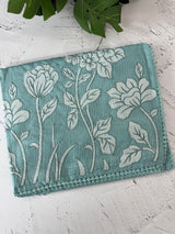 Soft kota silk saree with applique work MS15017