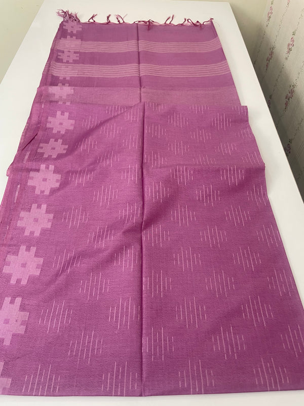 Semi tussar saree MS871