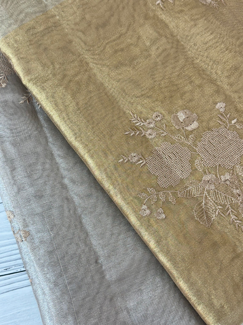Triadic Tissue kota silk saree MTTS556