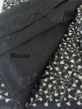 Supernet embriodery saree SSPNHRS