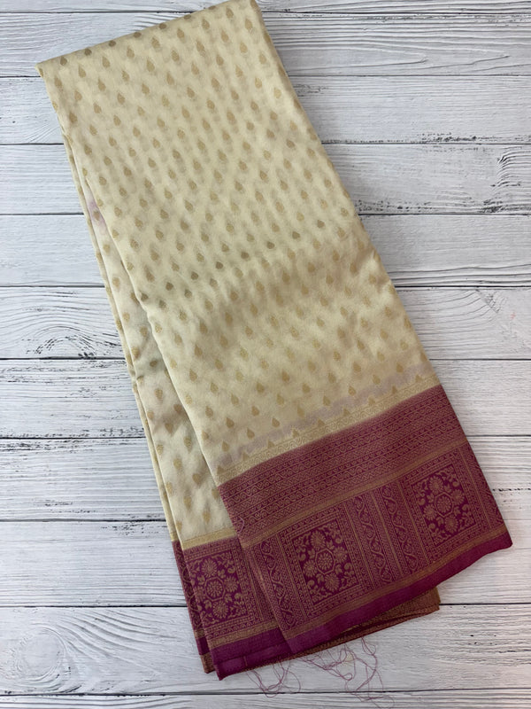 Semi banarasi Georgette saree - MSB8976