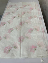 Soft Netkota embriodery saree MS1496 - White 3