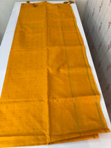 Semi silk saree with retta pettu borders  MTS455 MustardYellow
