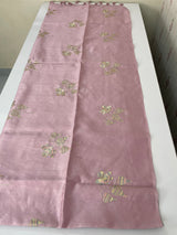 Tussar finish soft silk saree with thread embroidery MTS568