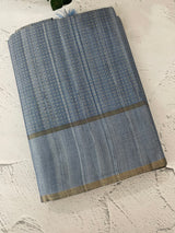 Tussar mix Semi silk saree with thread work MSS8930