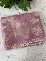 Semi organza saree with thread work - MSH910