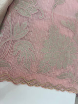 NetKota saree with tissue applique work MS15145 - PastelPink