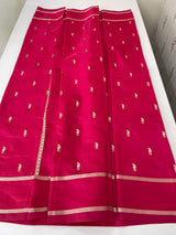 Soft Gachi silk saree with zari weaving MGH76