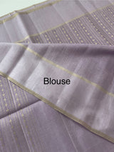 Semi silk saree with zari weaving  MSG6161 Lilac