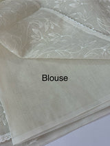 Kota embriodery saree MS1455 -PastelBeige
