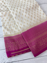Semi banarasi Georgette saree - MSB8976