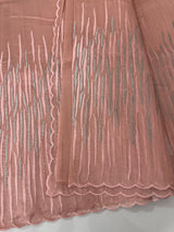 Semi tussar saree with thread work MTS490