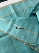 Semi silk saree with zari weaving  MSG6161 LightBlue