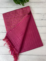 Blended tussar saree with thread work MTS5444